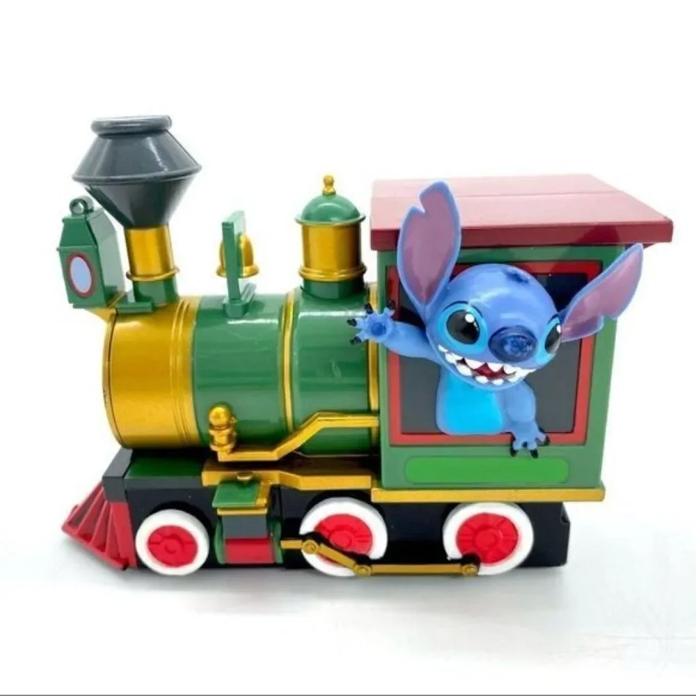 Disney Parks Exclusive Stitch Disneyland Railroad Pullback Toy